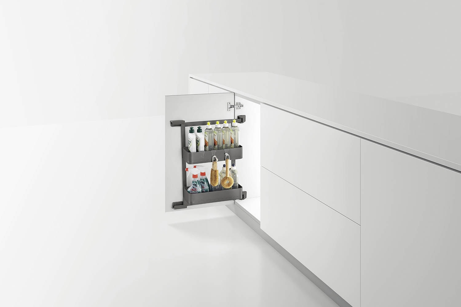 Kitchen Matt Grey Tall Unit