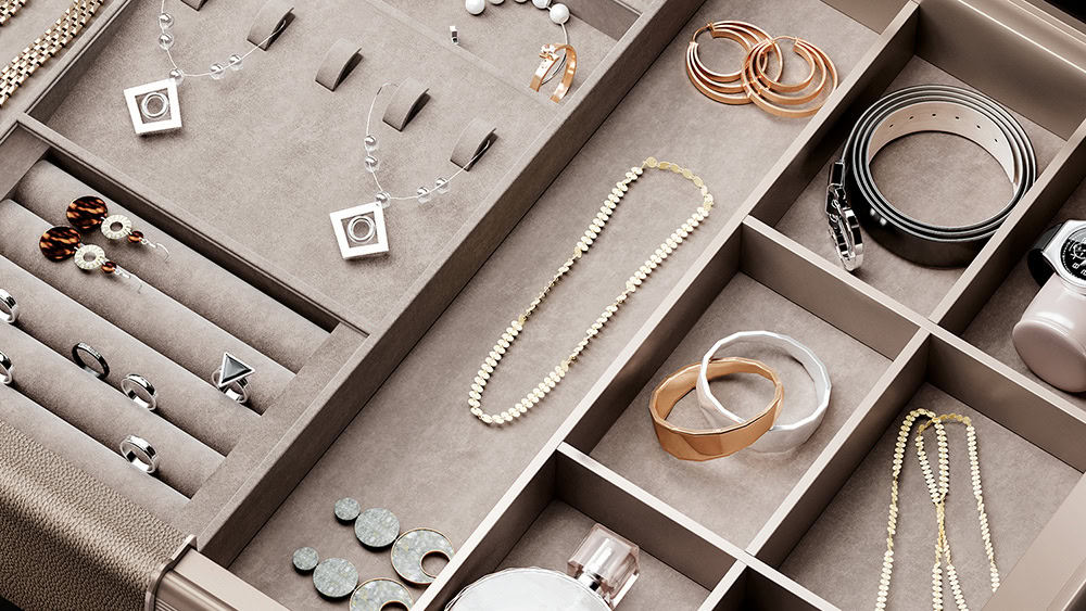 Delicate leather craftsmanship